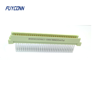 Male Solderless 2*32P 13mm 64pin DIN 41612 Connector 2.54mm Connector Manufacture