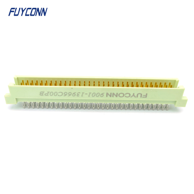 PCB Solderless 3*32P 96pin Euorcard Supplier Male DIN41612 Connector W/ Harpoon