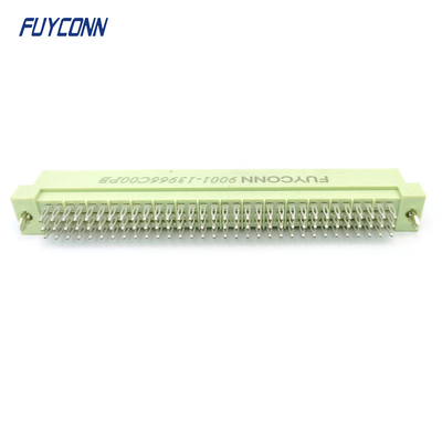 PCB Solderless 3*32P 96pin Euorcard Supplier Male DIN41612 Connector W/ Harpoon