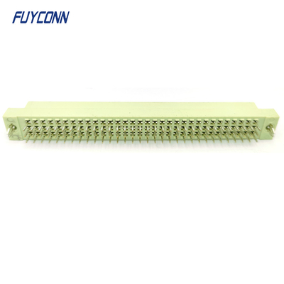 3 rows 96 Pin Simple Type DIN41612 Connector Female PCB Straight