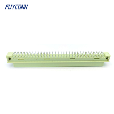 Angled DIN41612 Female Connector 2 Rows 64Pin 264 DIN 41612 PCB Connector
