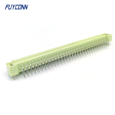 Angled DIN 41612 Female Connector 2 Rows 64 Pin 264 DIN 41612 PCB Connector
