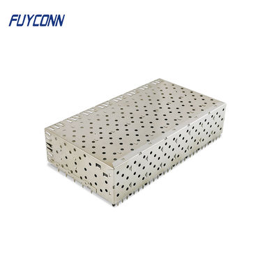 320pin Female SFP Connector 2x8 Ports Press-Fit Stackable