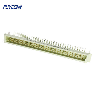 DIN 41612 Type B Male Solder Angled w. Clip 64-Pole, Replace Harting P/N 09 02 364 6921