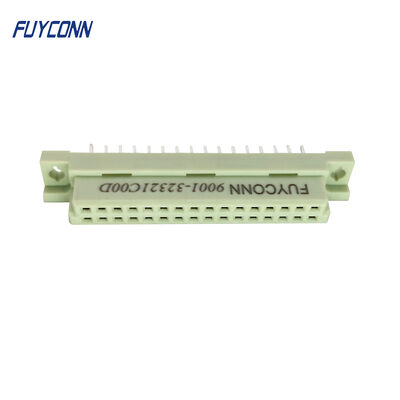 DIN Signal Type 2B Female Solder Straight 32-Pole, Replace Harting P/N 09 22 232 6824 DIN 41612 2B032FS-2