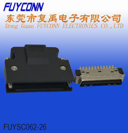 Male Cable SCSI Connector 68 Pin With Solder Terminal MDR Cable Connector