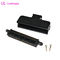 180 Degree Plastic Cover TYCO AMP 32 Pairs 64Pin Connector IDC Female Receptacle Type