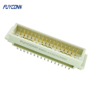 DIN 41612 Connector 2.54mm Pitch 2*16 32 Pin Male R/A PCB Euro 41612 Connector