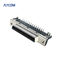 MDR Connector 50P Female Right Angle PCB SCSI Connector For PCB Board