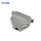 ISO9001 Metal Backshell Zinc D Sub Cover For 37P D Sub Connector