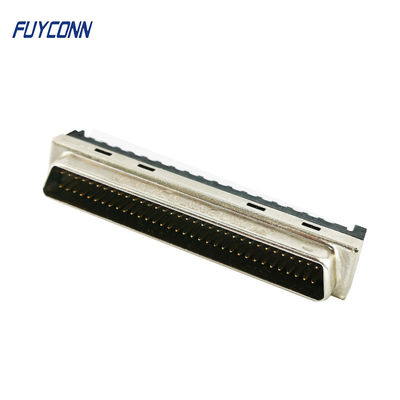 Male Cable SCSI Connector 68 Pin With Solder Terminal MDR Cable Connector