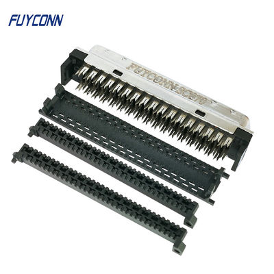 Cable MDR SCSI Connector 1.27mm 68 Pin IDC Crimping Mini D Ribbon Connector Male