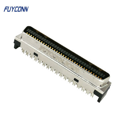 Cable MDR SCSI Connector 1.27mm 68 Pin IDC Crimping Mini D Ribbon Connector Male
