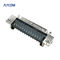 50 pin SCSI Connector 90 degree PCB Type Zinc Alloy Nickel Plated