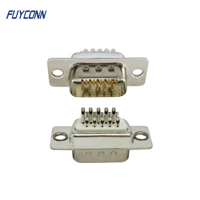 Straight PCB Solder Cup Female / Male D SUB Connector 9Pin 15Pin 25Pin 37Pin 78Pin