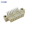 DIN41612 Female 2 Rows 16 Pin Right Angle PCB Eurocard Connector