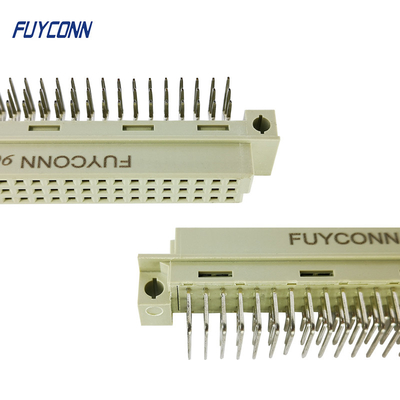 Female Eurocard Connector 3 Rows PCB DIN 41612 Right Angle Terminal