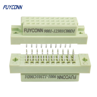 Straight Eurocard Connector 3 Rows Female PCB Vertical DIN41612 Connector Easy Type