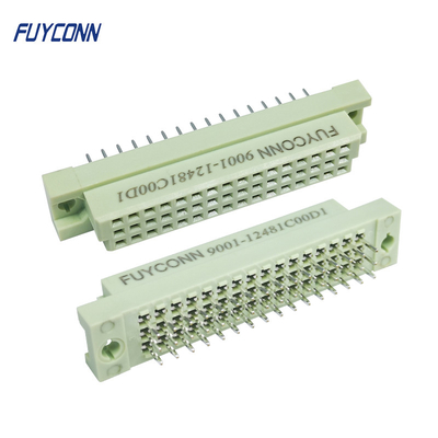 Straight Eurocard Connector 3 Rows Female PCB Vertical DIN41612 Connector Easy Type