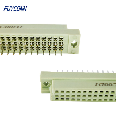 Straight Eurocard Connector 3 Rows Female PCB Vertical DIN41612 Connector Easy Type