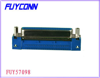 36 Pin Right Angel PCB Mount Female Printer connector Receptacle Type with Jack Screws and Board Lock