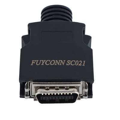 20Pin MDR Connector 2.17mm Solder Cup Male SCSI Connector w/ Plastic Cover
