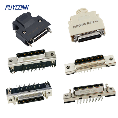 36pin SCSI Servo Connector PCB Solder Cup IDC Crimp 1.27mm Connector Supplier