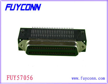 Amphonel 957 100 way Centronics Connector Right Angle PCB Mounting