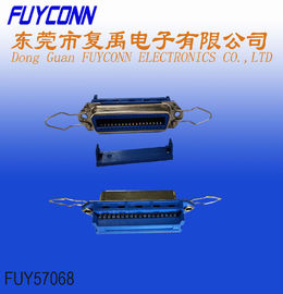 2.16mm 36 Pin Ribbon Cable Connector Female IDC Type Spring Latch