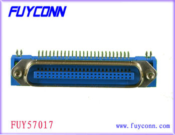 24 Pin Centronic PCB Right Angle Male Connector with board lock
