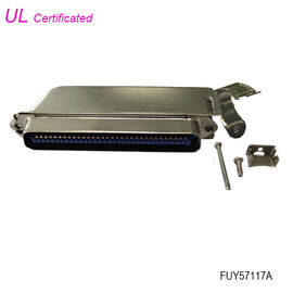Amphenol Male 64 Pin Centronics Connector 32 pairs IDC Crimping Connector with Metal Hood