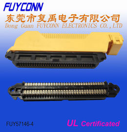 Champ 64 Pin Centronics IDC Female Connectors with right angle plastic housing