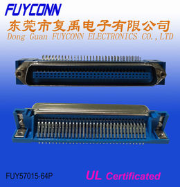 64 Pin Right Angle PCB Connector Male 32pairs Champ Centronic Connectors