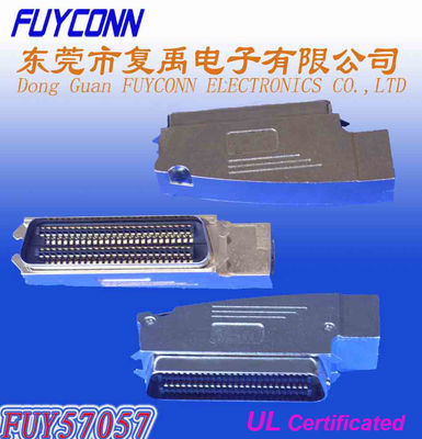 957 100 Pin Centronics Connector With Side Cable Entry Zinc Cover