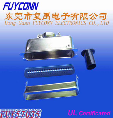 24 Pin Solder Centronic Ribbon male Plug Connector Easy and Soft Type with Matel Cover