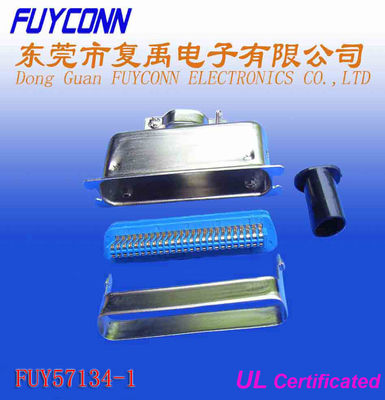 Male Plug 14 Pin 24 Pin  36 Pin Solder Connector with T Shape metal hood