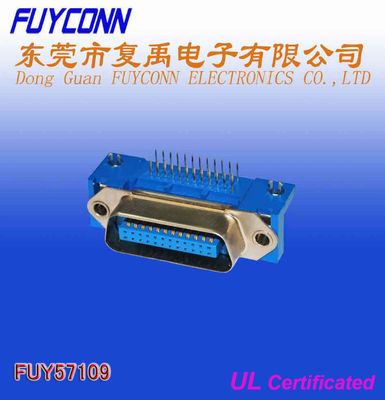 DDK 14 24 36 50Pin Centronic PCB Right Angle Male Connector 2.16mm pitch