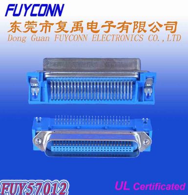 Centronic 14 24 36 50Pin Male Right Angle PCB Connector with board lock