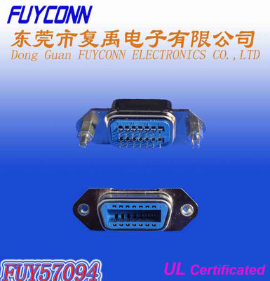 50 Pin Centronic Straight Angle Female PCB Mounted Connector Certified UL
