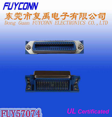 Centronic 14 24 36 50 Pin Champ R/A PCB Female Connector with Bracket Certified UL
