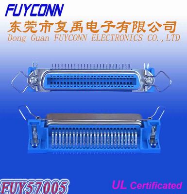 14 Pin Centronic PCB R/A Female Connector with Bail Clips 2.16mm pitch