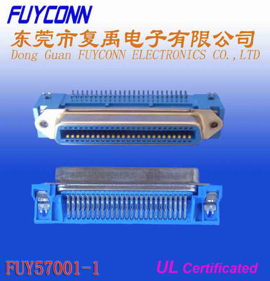 Centronic 14 Pin Champ Ribbon PCB Right Angle Female Board Lock Connector