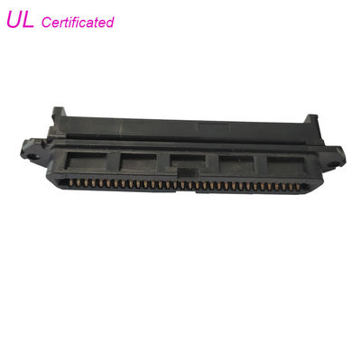 32pairs 64Pin TYCO Crimping Type IDC Female RJ21 Connector With Wire Clip