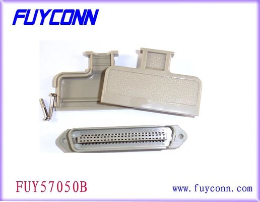 50 Pin Centronics Connector Male Plug header connector with T shape plastic cover