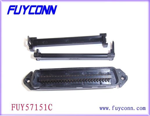 25 Pair TYCO RJ21 Centronic Champ Connector 50pin With Cable Clip 2.16mm pitch