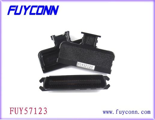 50 Pin Male Centronic RJ21 Cable Champ Connector With Plastic Cover