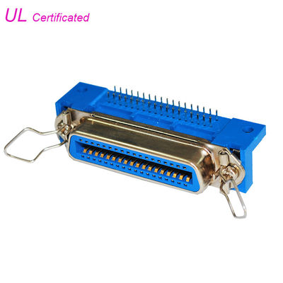 Receptacle 50 36 24 14 Pin Centronics Connector Right Angle PCB Female Connector
