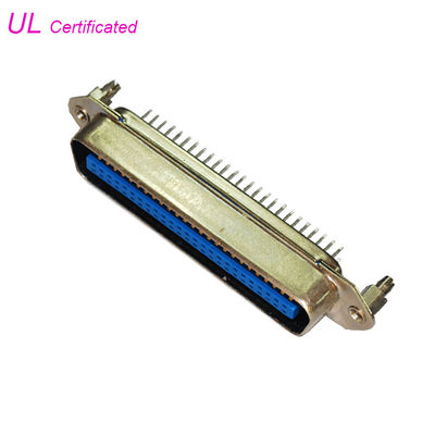 DIP Type Male Centronics 36 Pin Centronics Connector , Printer Connector
