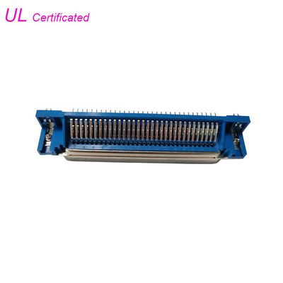 64 Pin Right Angle PCB Connector, Centronic Champ R/A Male Connector with Boardlocks