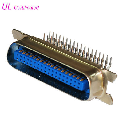 36 Pin Centronic Champ Right Angle Female PCB Connector MD Shape Shell